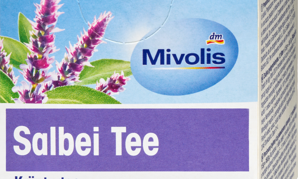 Mivolis شاي أعشابي, شاي المريمية (12 كيس)، 18 جم