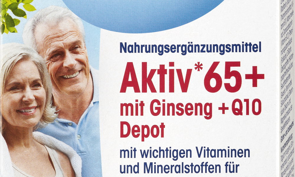 ميفوليس أكتيف 65+ مع الجينسنغ + Q10 ديبوت 60 قطعة، 51 جرام مكمل غذائي