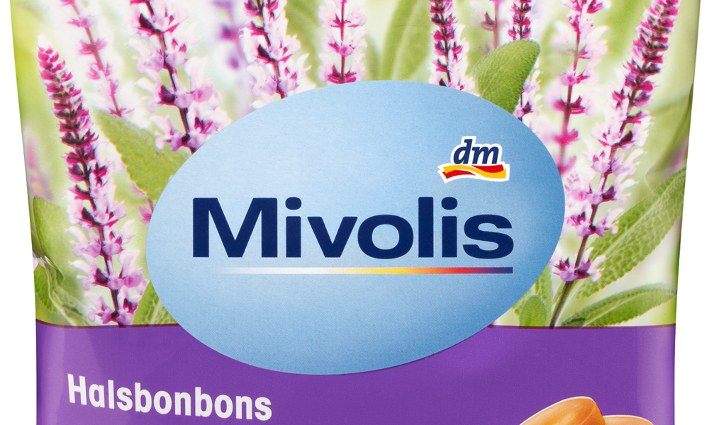 Mivolis Candy, حلوى المريمية، خالية من السكر، 125 جرام