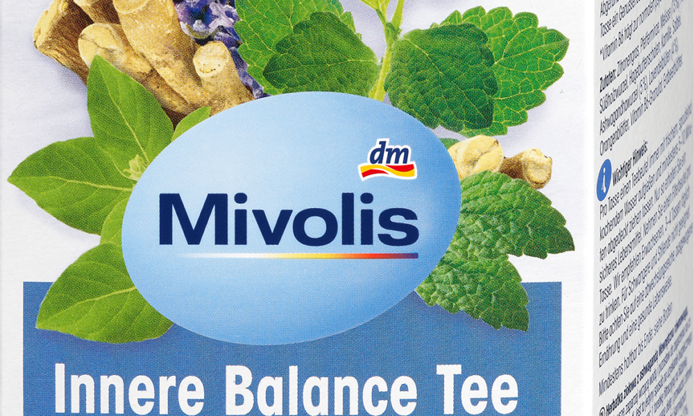 Mivolis شاي أعشاب, شاي التوازن الداخلي (14 كيس)، 28 جم