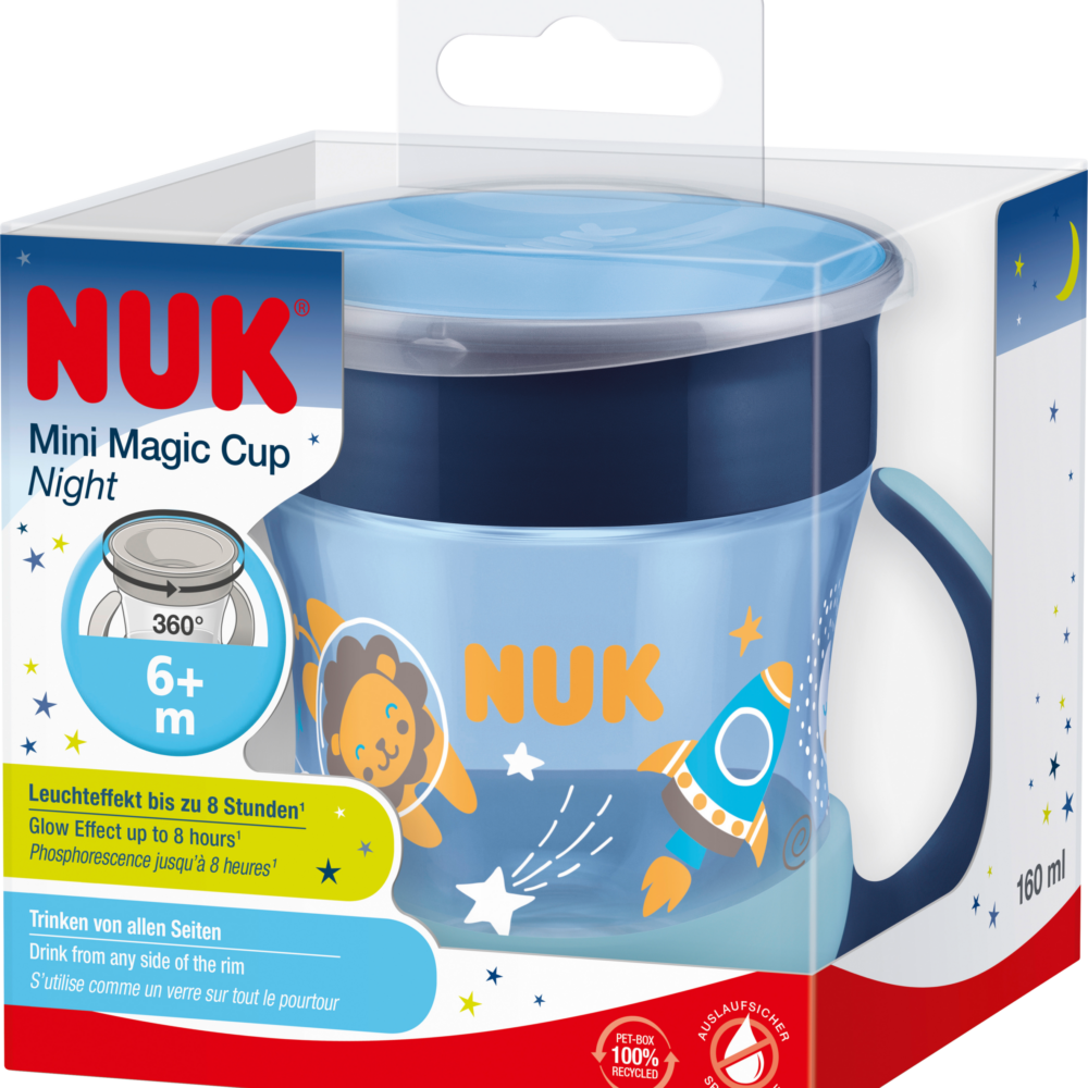 نوك كوب سحري صغير أزرق، 160 مل، 1 قطعة