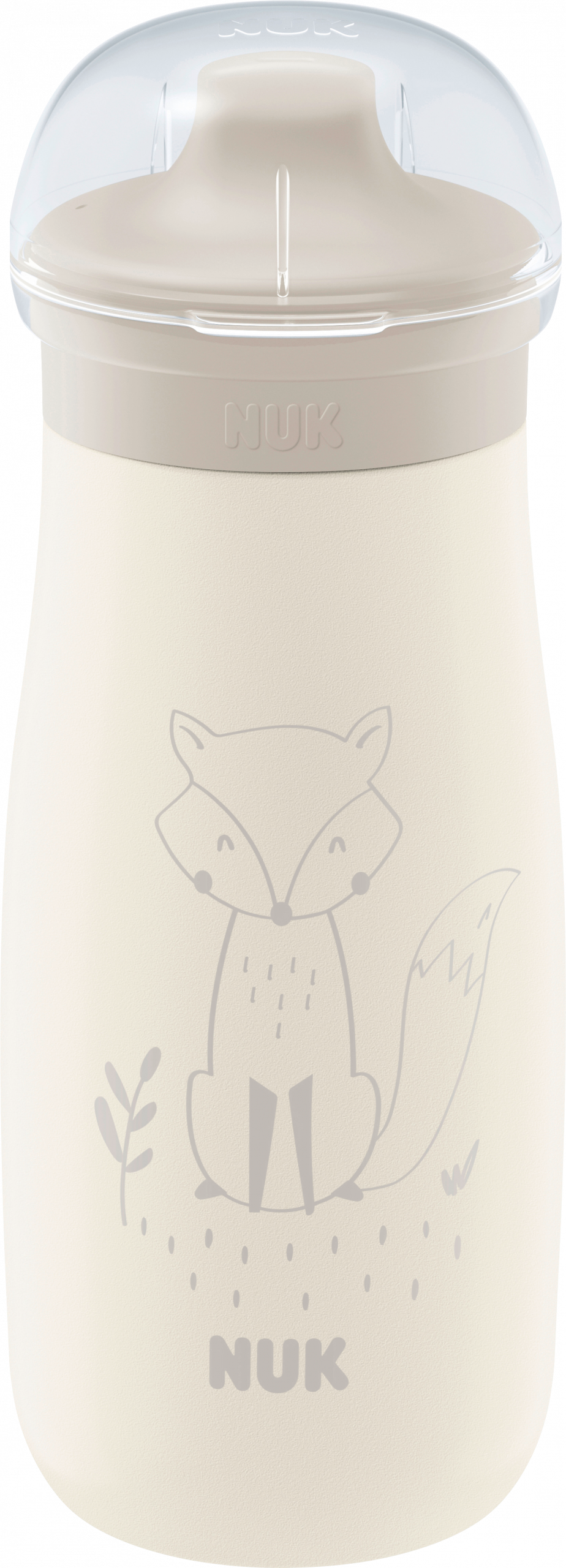 NUK زجاجة شرب ستانلس ستيل ميني مي بيج، 300 مل، 1 قطعة