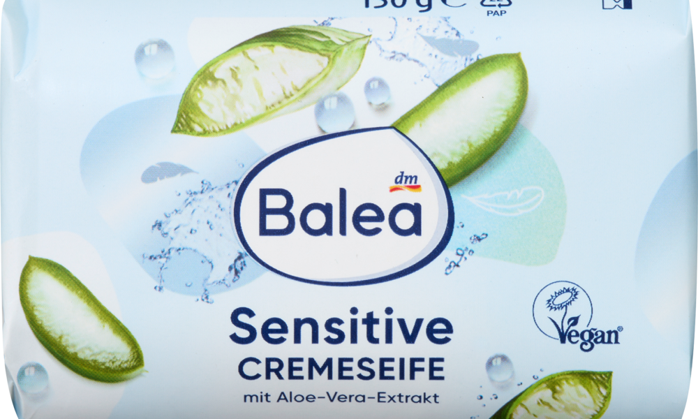 Balea Soap Bar, صابون كريمي حساس، 150 جرام