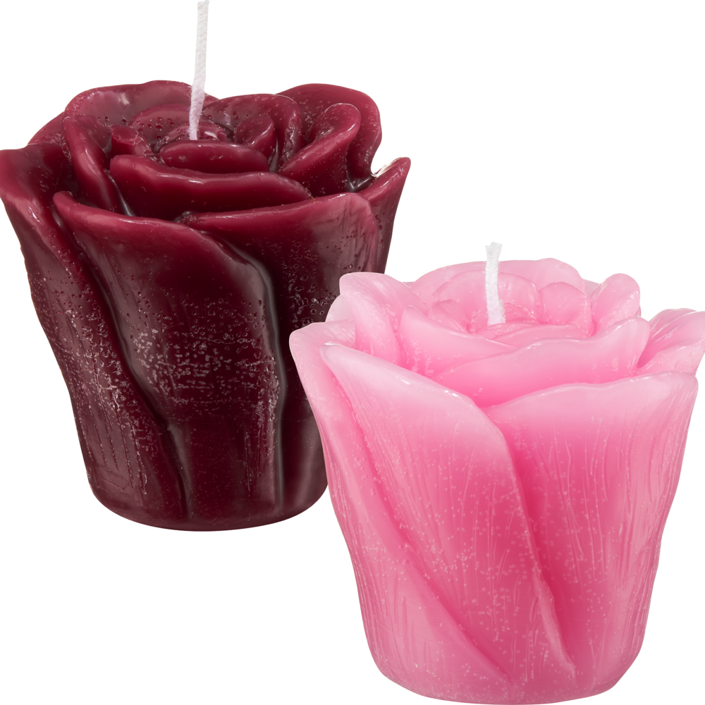 بروفيسيمو شمعة وردة، 1 قطعة