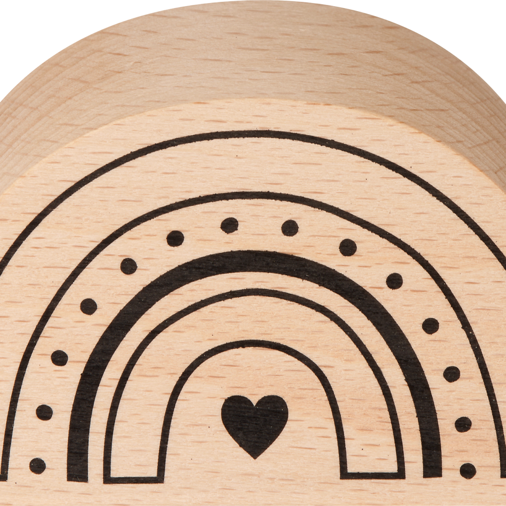بروفيسيمو بروفيسيمو ختم خشبي قوس قزح، 1 قطعة