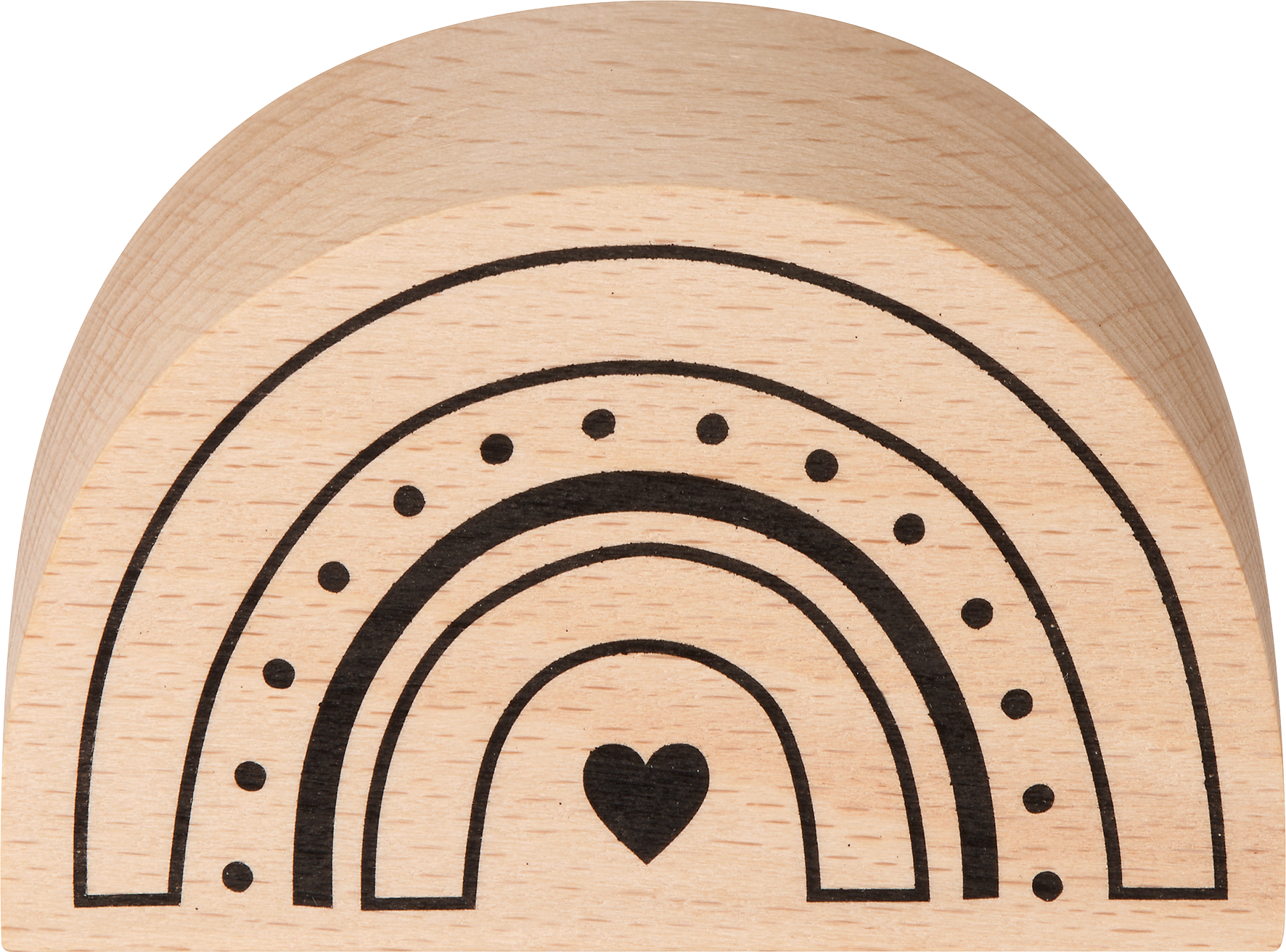 بروفيسيمو بروفيسيمو ختم خشبي قوس قزح، 1 قطعة