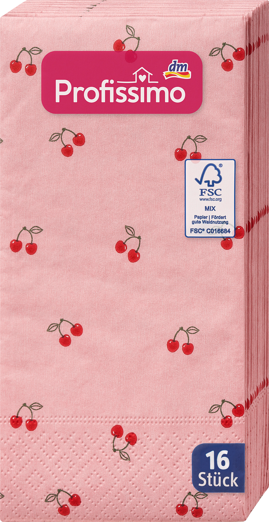 بروفيسيمو منديل بوفيه بالكرز، 16 قطعة