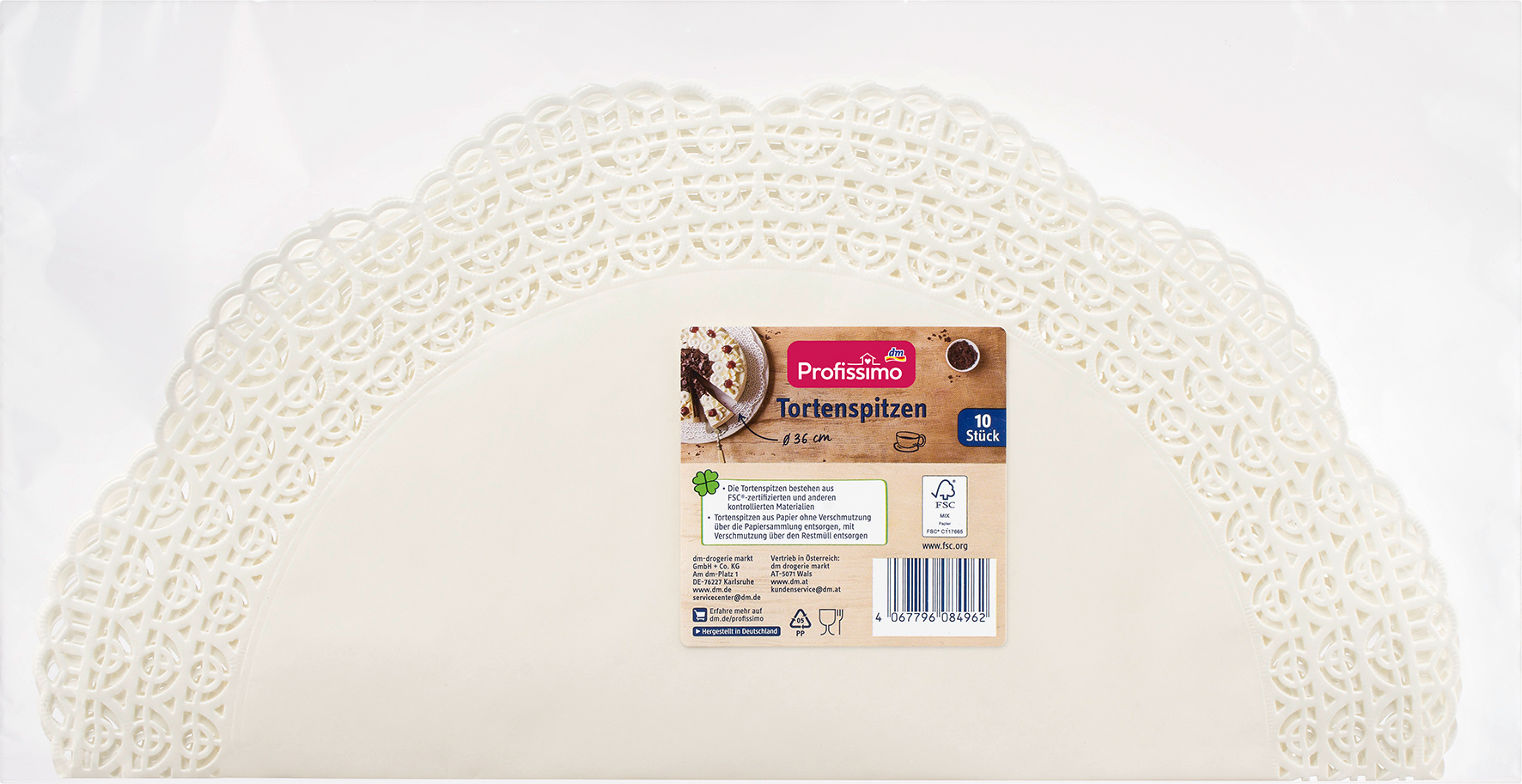 بروفيسيمو كيك أغطية، 10 قطع