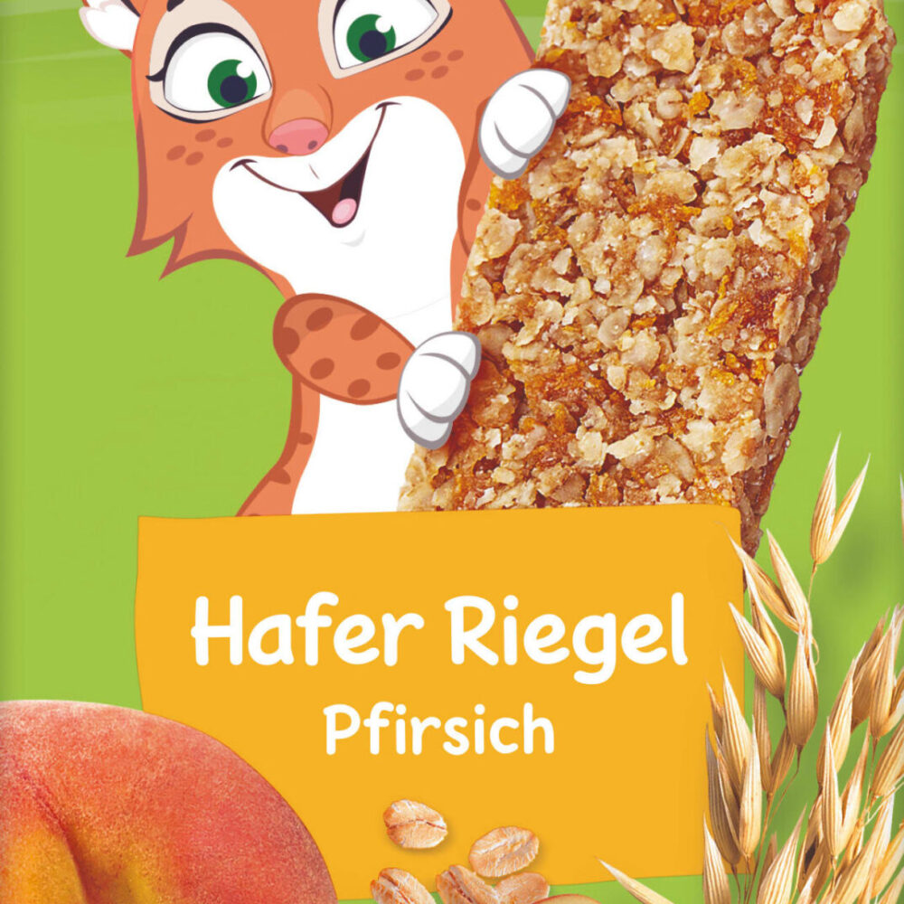 HiPP Fruit Bar خوخ الشوفان ، من 3 سنوات (5 × 20 جم) ، 100 جرام طعام تكميلي