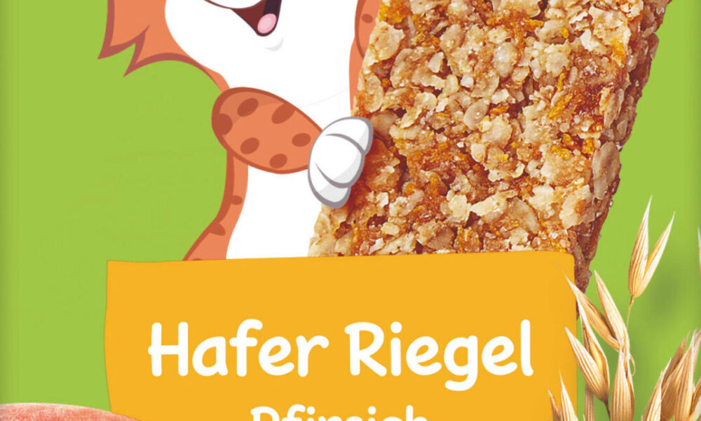 HiPP Fruit Bar خوخ الشوفان ، من 3 سنوات (5 × 20 جم) ، 100 جرام طعام تكميلي