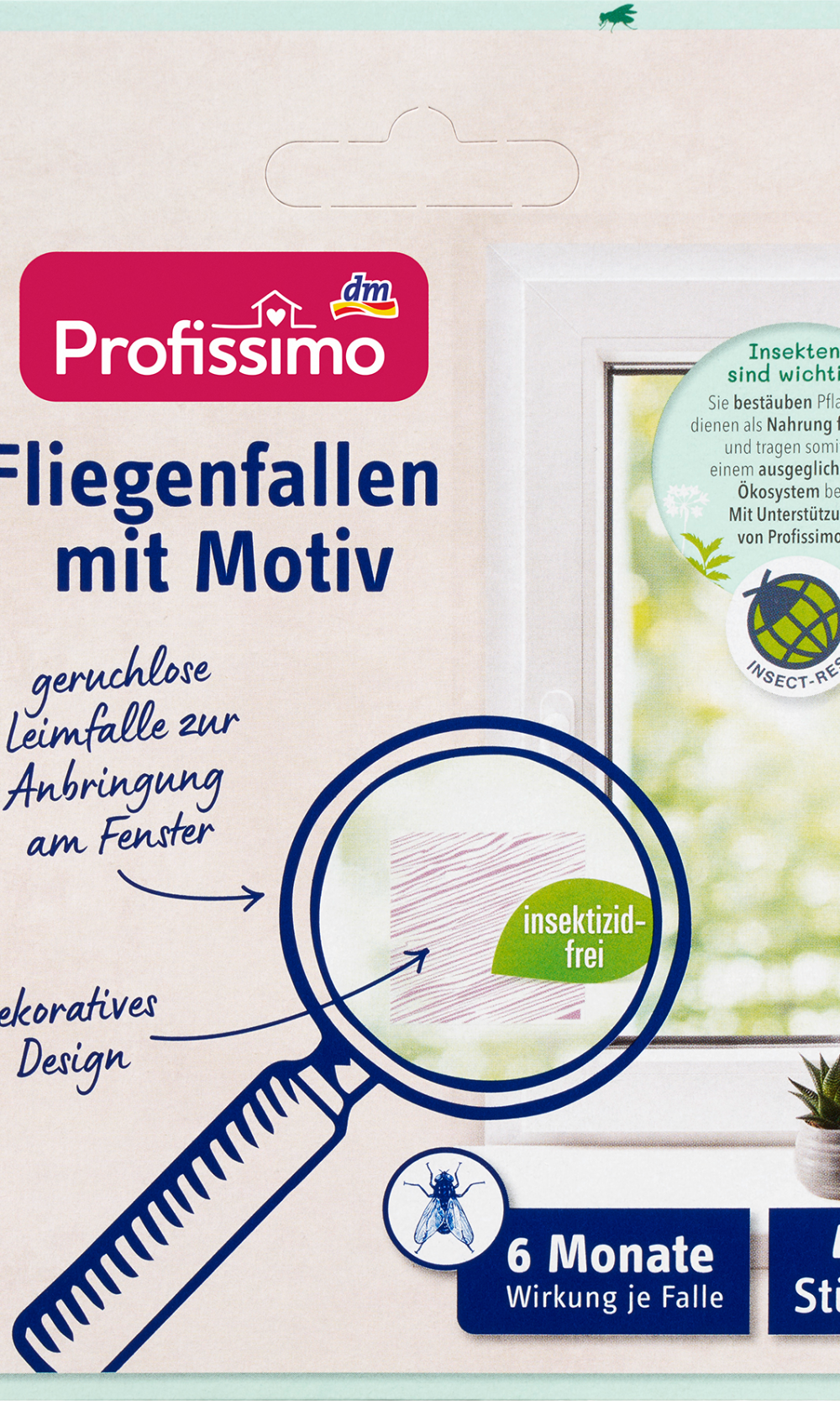 بروفيسيمو فخ ذباب، 4 قطع