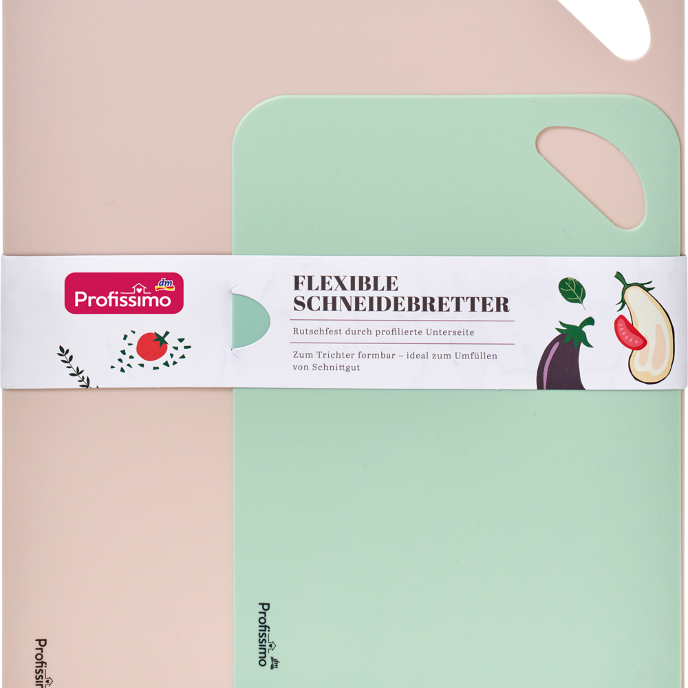 ألواح تقطيع مرنة Profissimo ، 2 قطعة