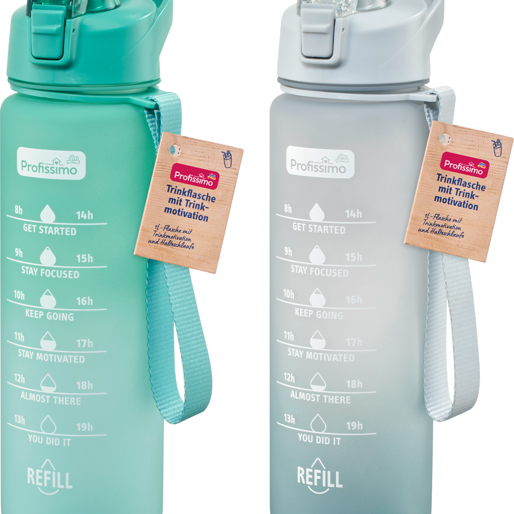 زجاجة مياه تحفيزية من بروفيسيمو، 1 قطعة