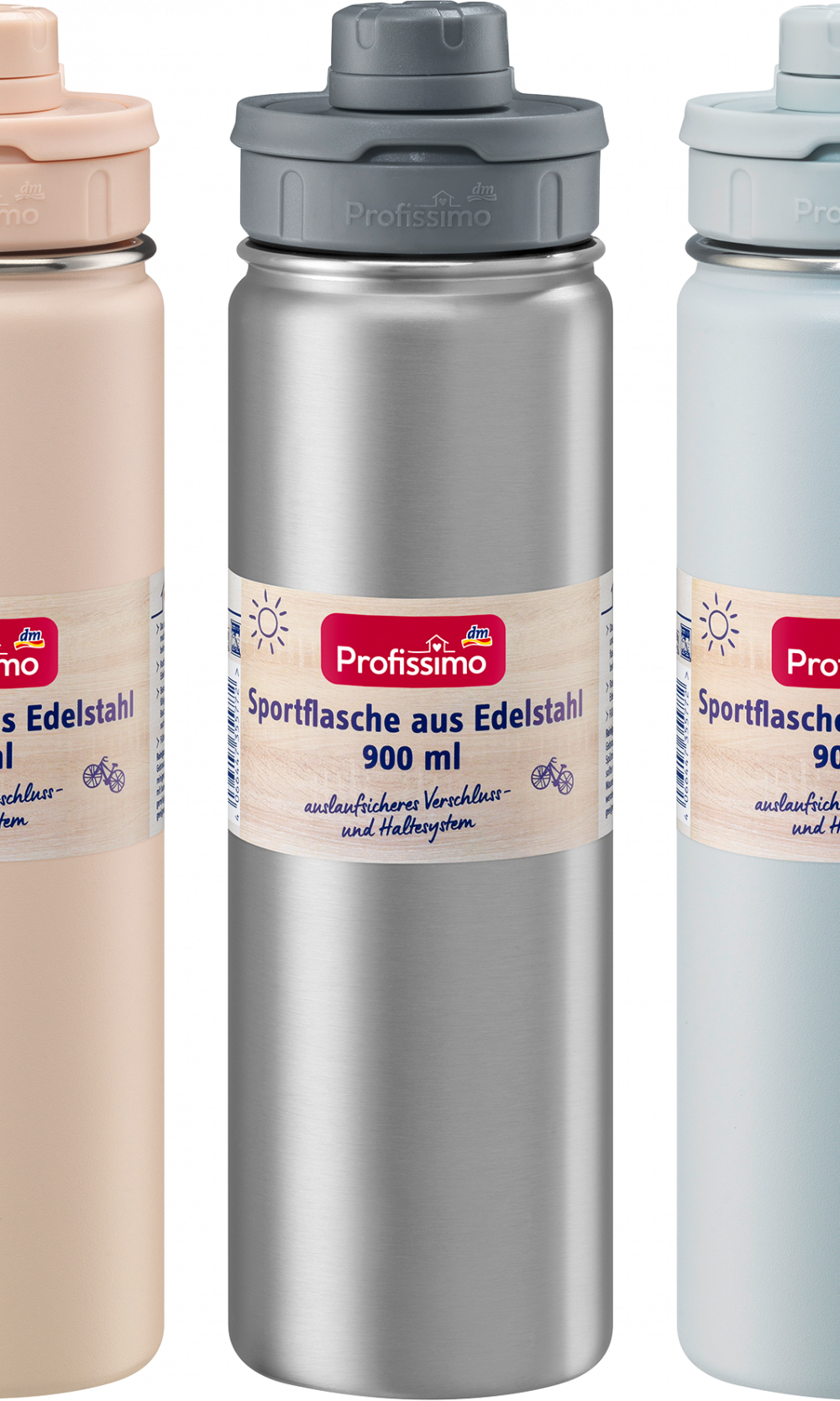 بروفيسيمو زجاجة رياضية من الستانلس ستيل ، 1 قطعة