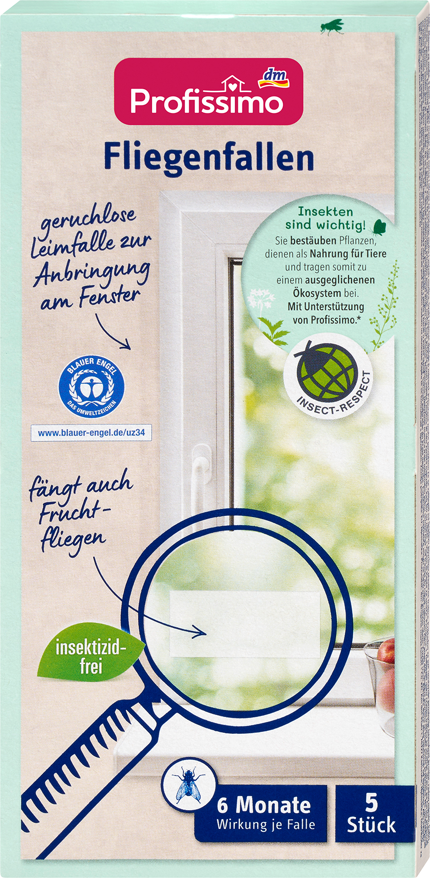 مصائد ذباب بروفيسيمو، 5 قطع