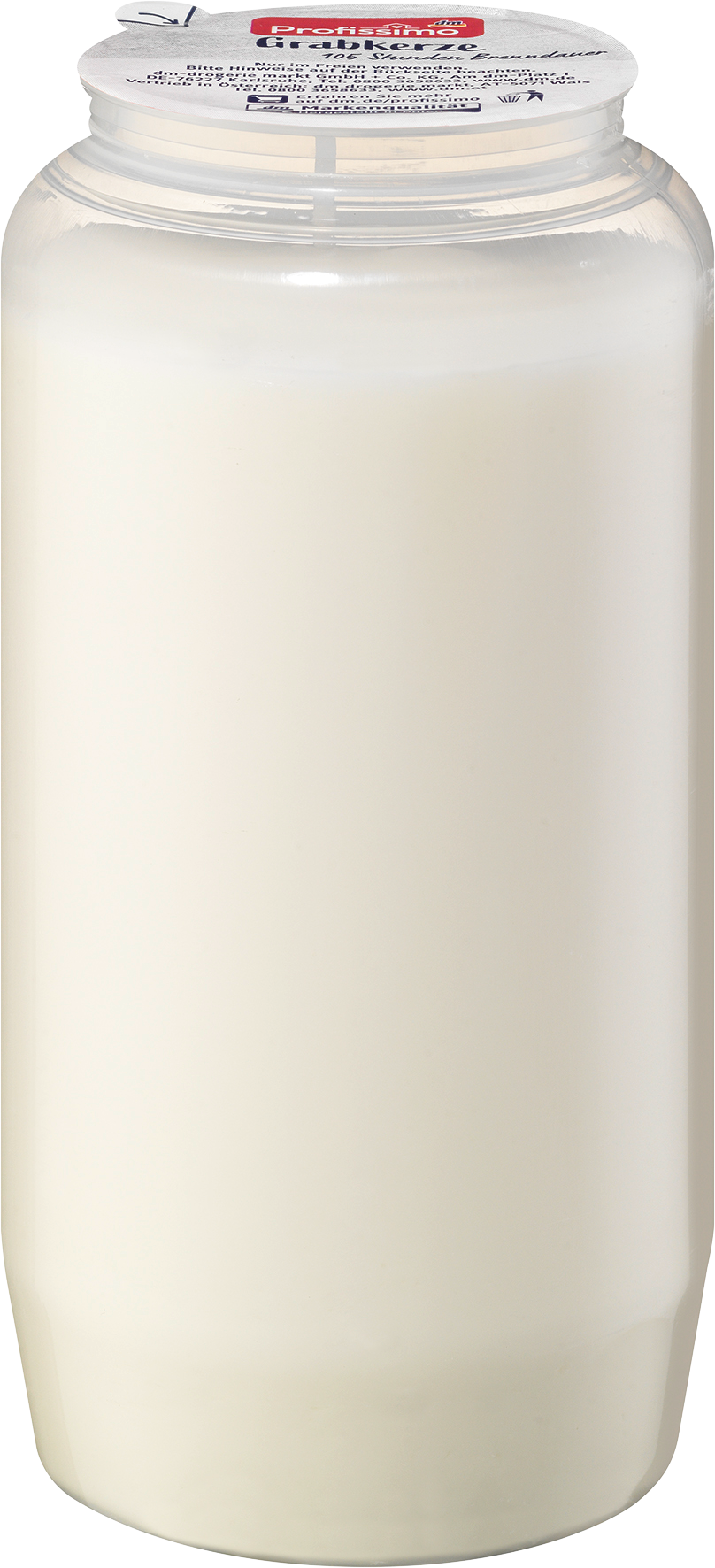 شمعة بروفيسيمو قبر رقم 7 أبيض، 1 قطعة