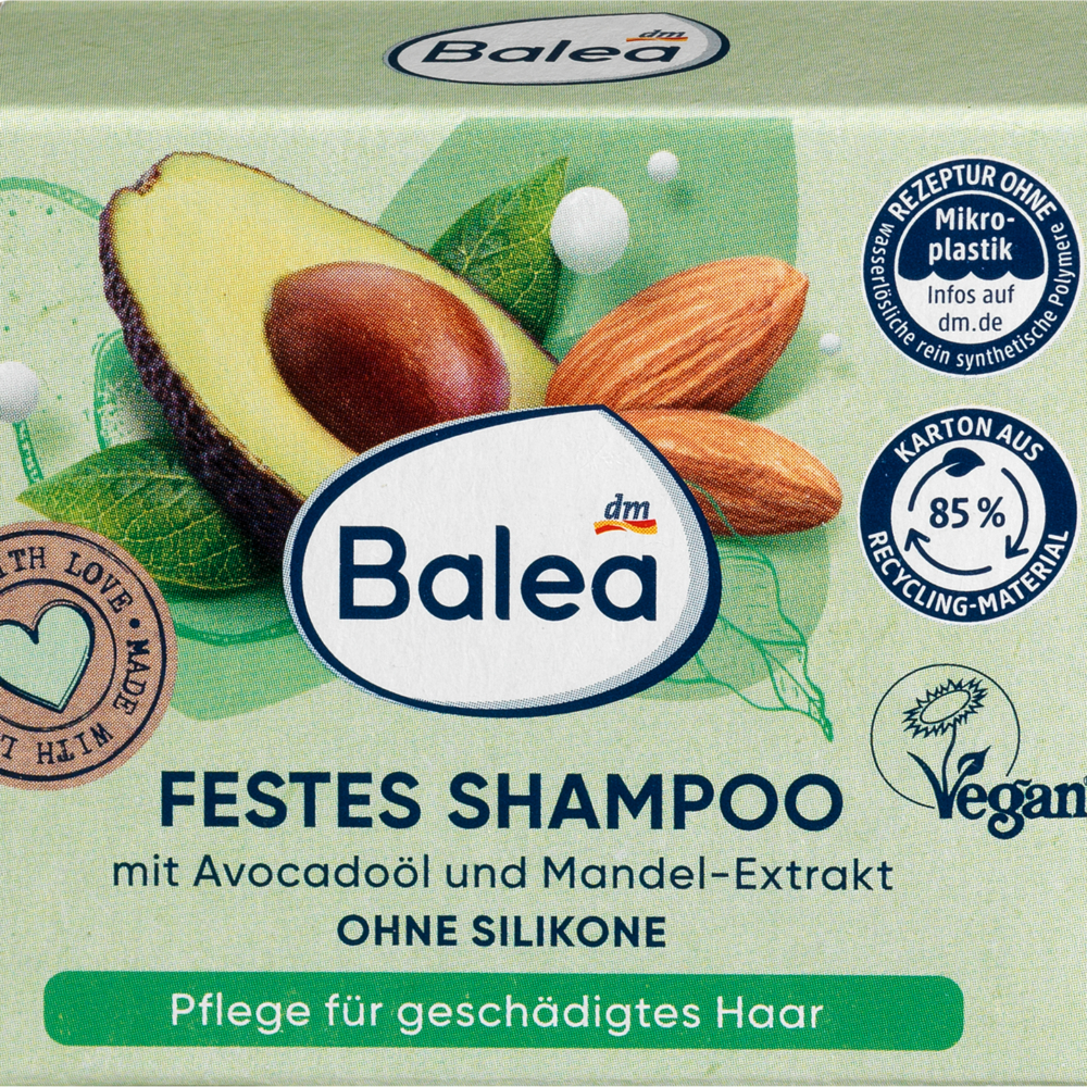 باليا شامبو صلب حليب الأفوكادو واللوز، 60 جم