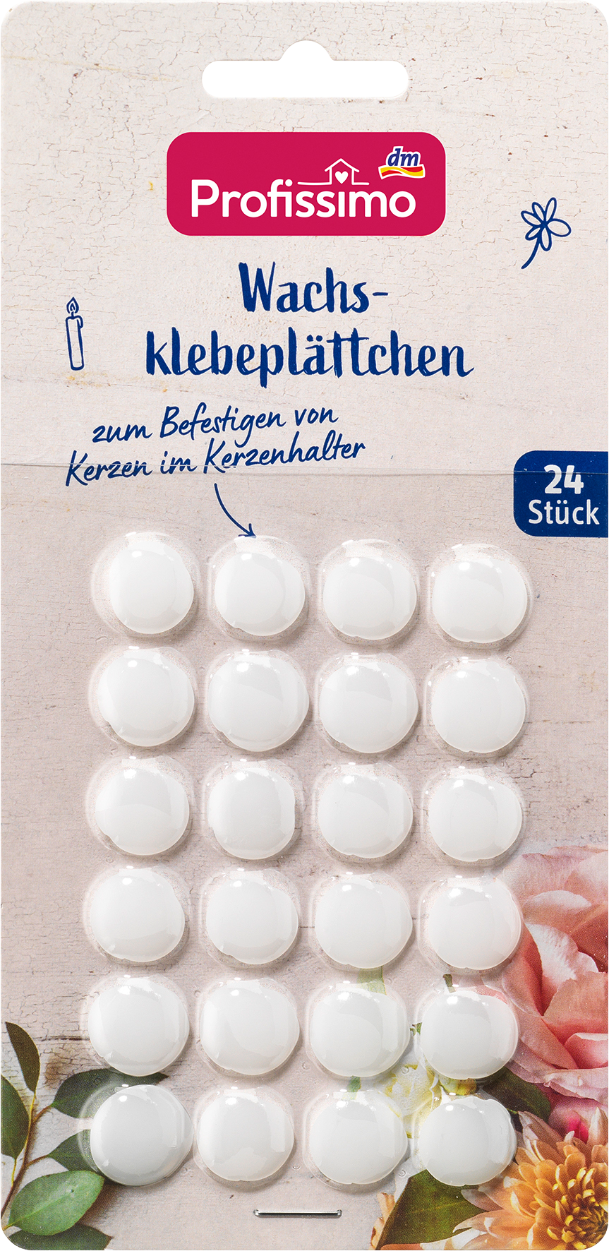 ألواح لاصقة بالشمع Profissimo ، 24 قطعة