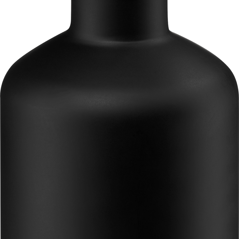 مزهرية زجاجية Profissimo أسود، 1 قطعة