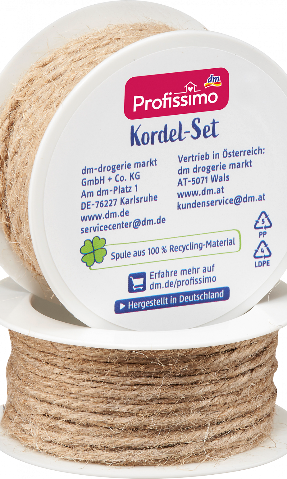 طقم حبل جوت Profissimo، 7.5 متر