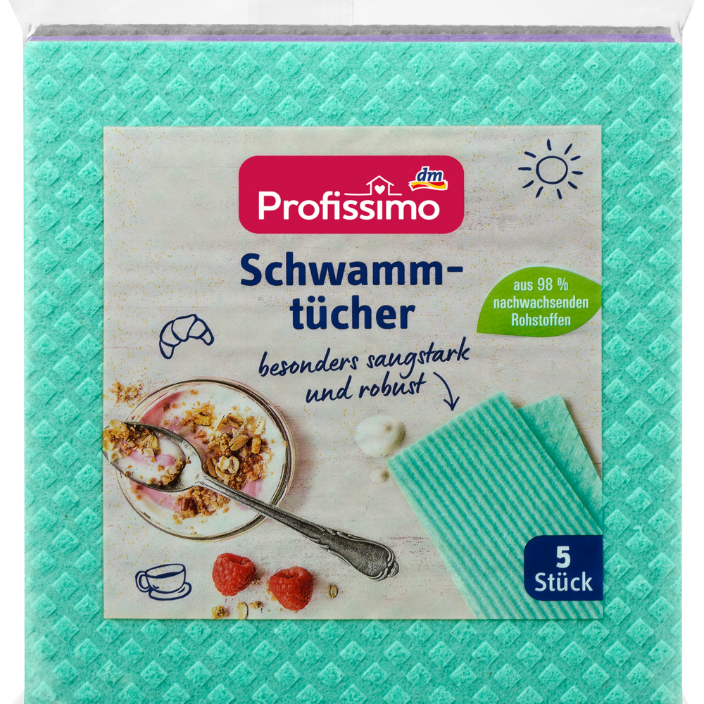 بروفيسيمو أقمشة إسفنجية، 5 قطع