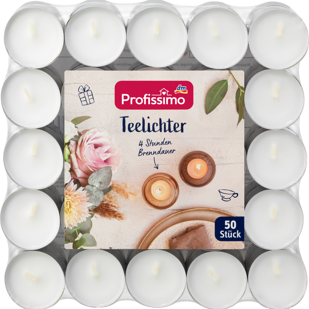 بروفيسيمو أضواء شاي ألو، 50 قطعة