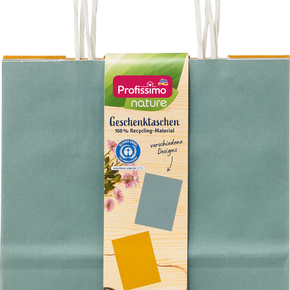 بروفيسيمو أكياس هدايا ميدي مجموعة معاد تدويرها من 2 يوني ، 1 قطعة