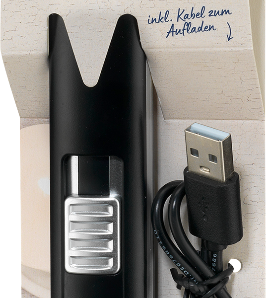 ولاعة Profissimo USB ، 1 قطعة