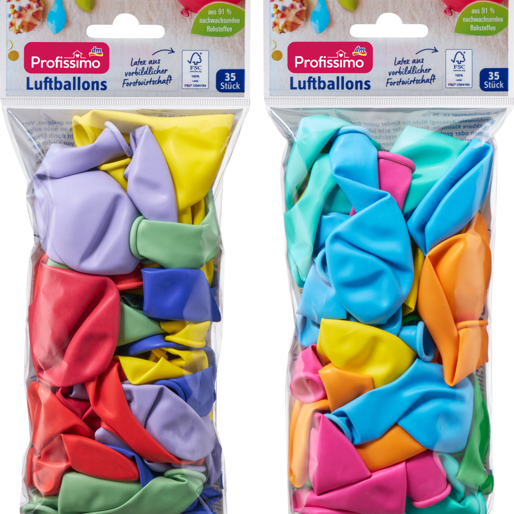 بالونات بروفيسيمو، 35 قطعة