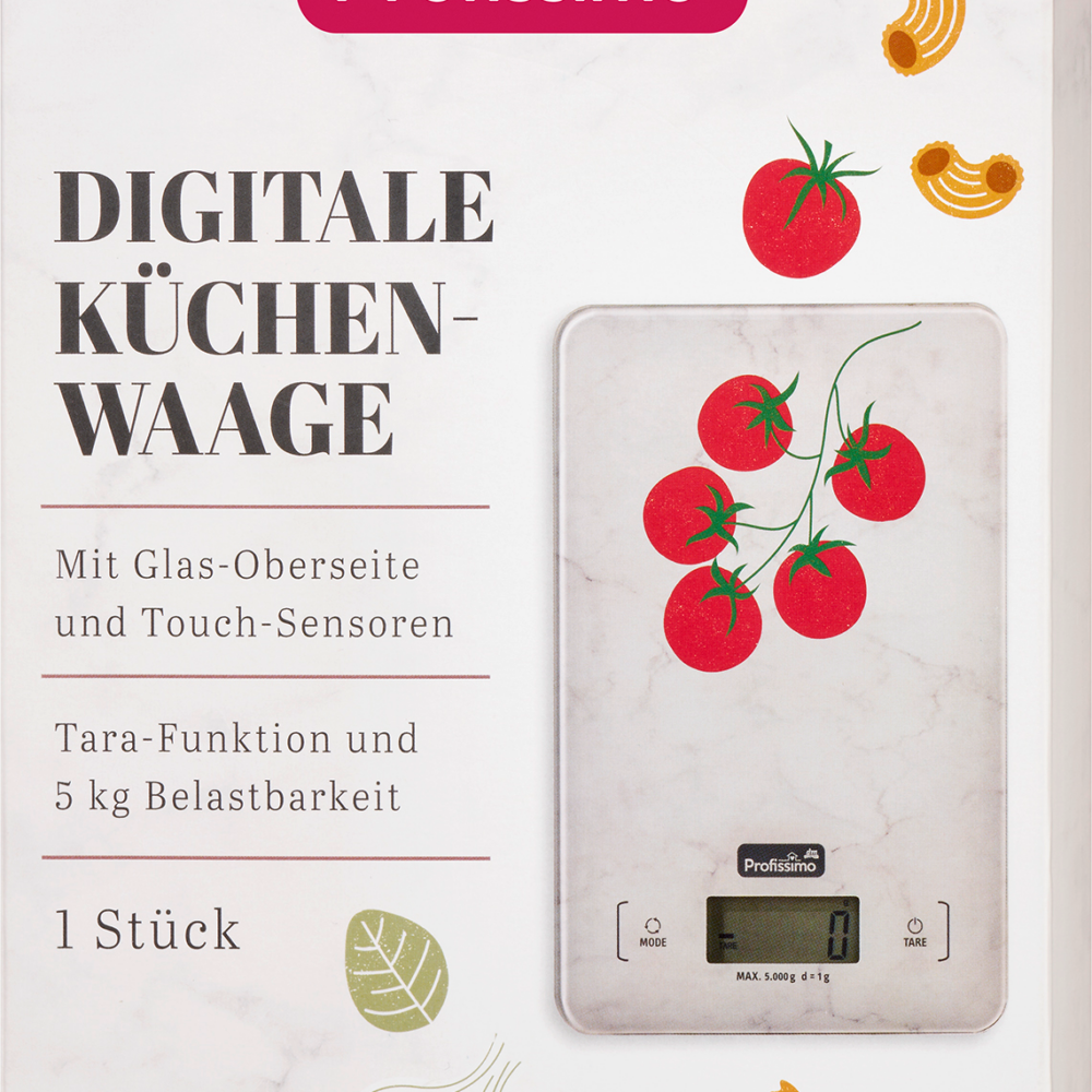 ميزان مطبخ Profissimo رقمي، 1 قطعة