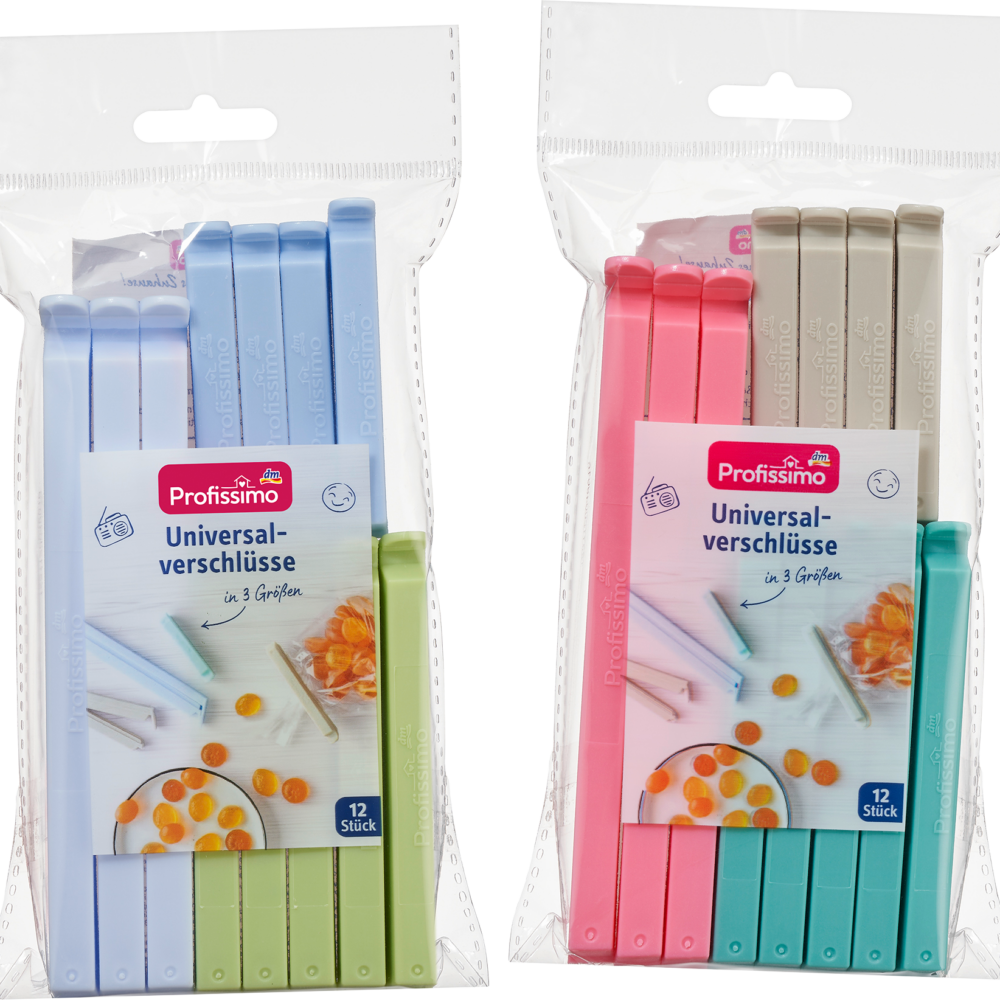 بروفيسيمو أغطية عالمية ب 3 مقاسات، 12 قطعة