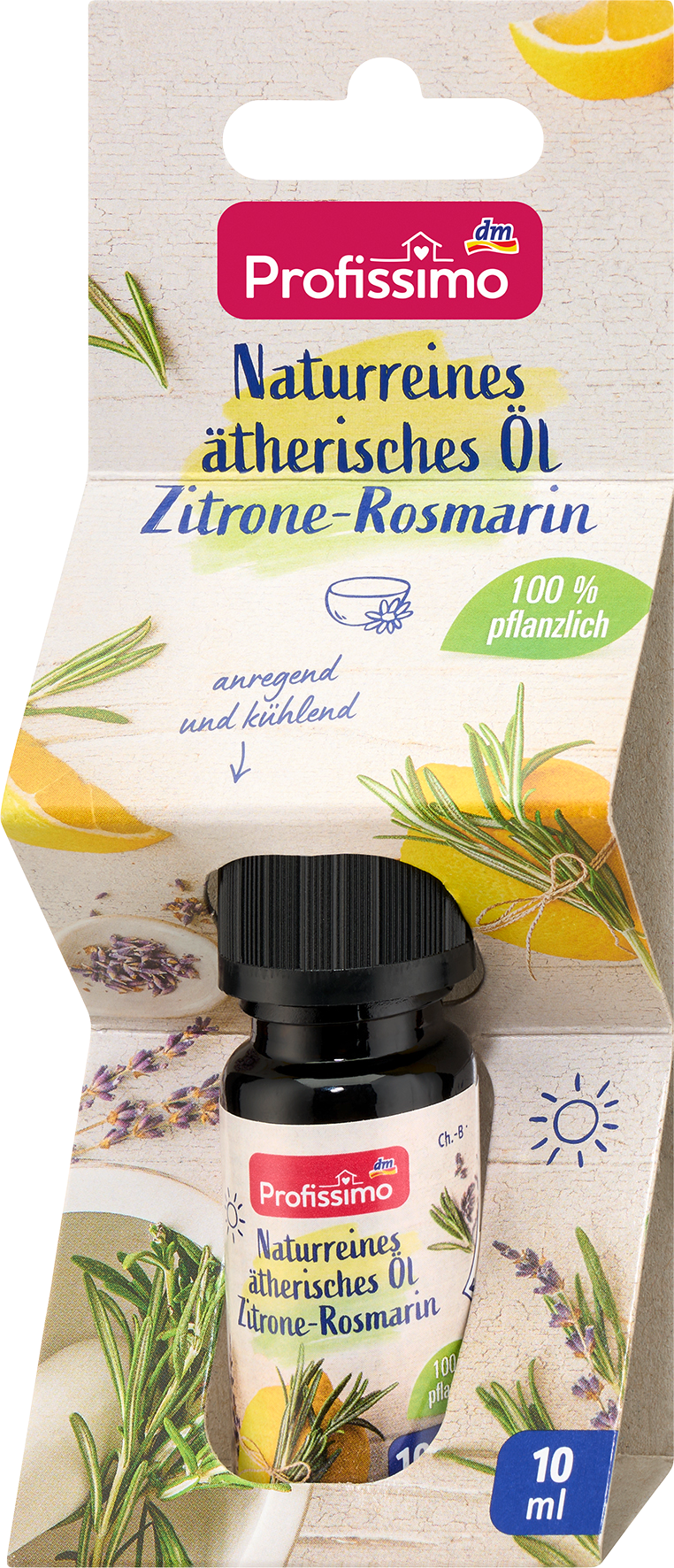 بروفيسيمو زيت عطري طبيعي بالليمون وإكليل الجبل، 10 مل