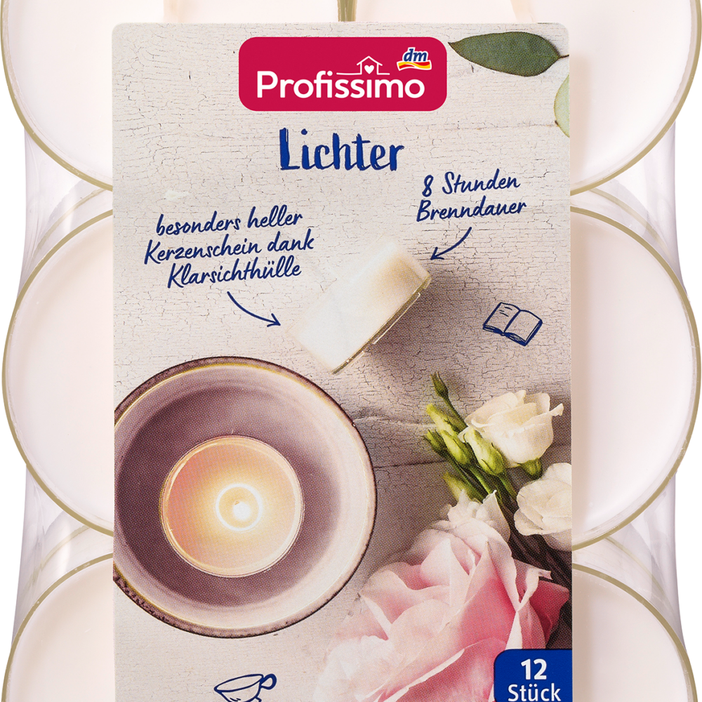 بروفيسيمو أضواء 8 ساعات كمبيوتر كبير، 12 قطعة