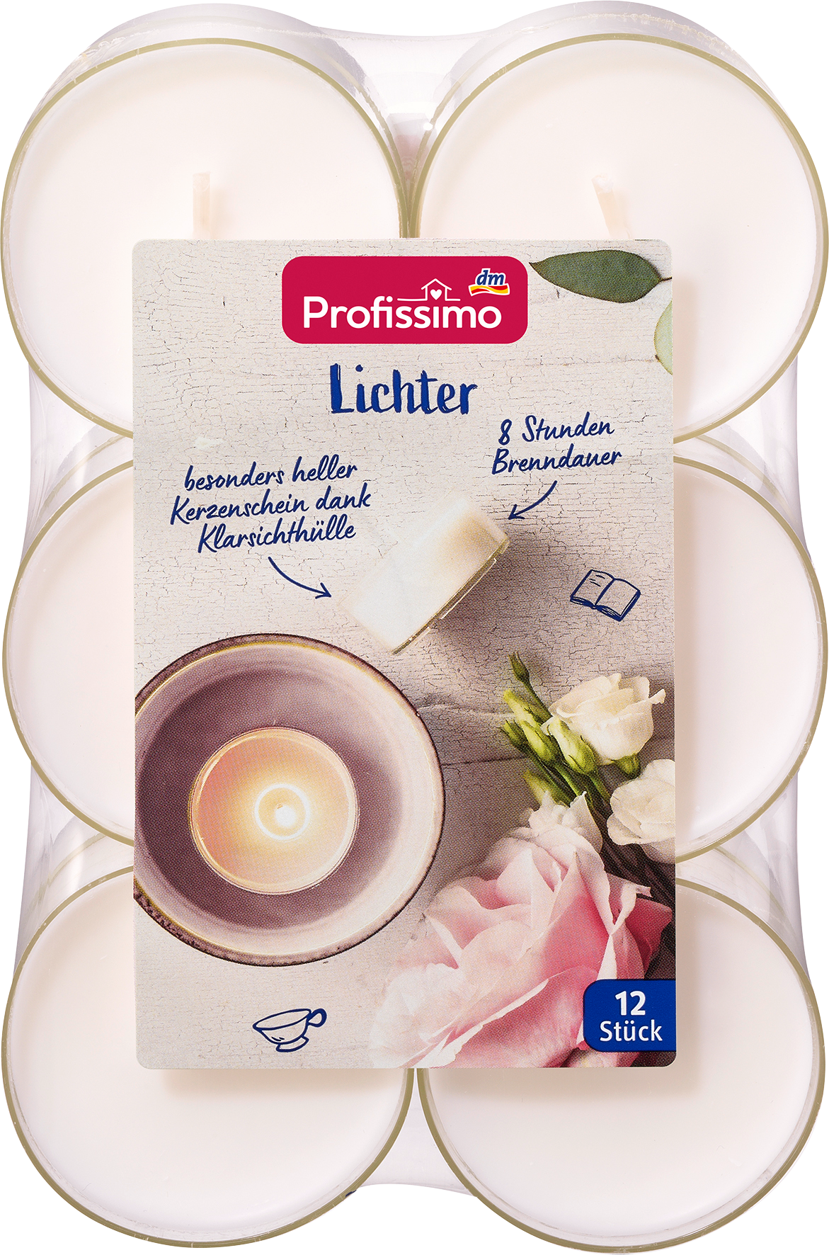 بروفيسيمو أضواء 8 ساعات كمبيوتر كبير، 12 قطعة