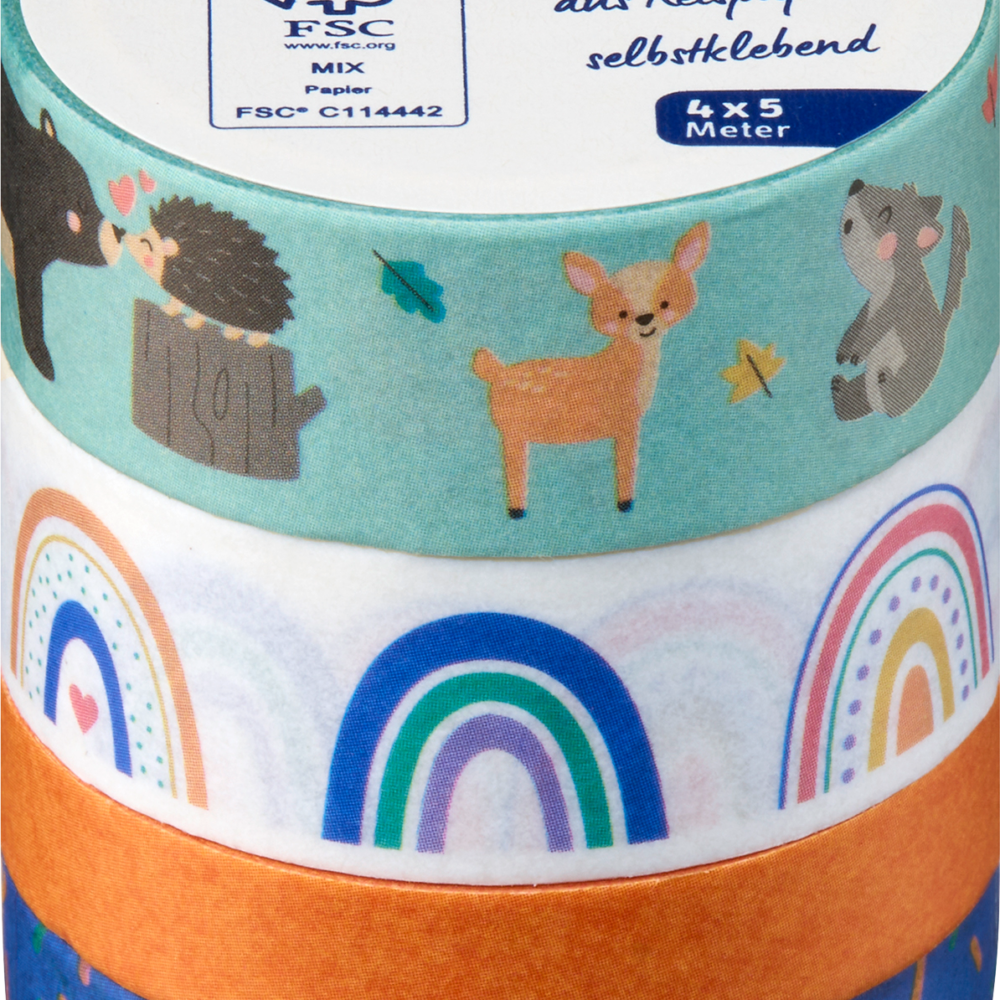 بروفيسيمو واشي شريط "حفلة للأطفال"، 4 قطع