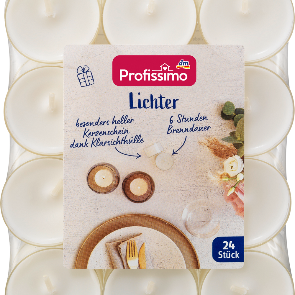 أضواء بروفيسيمو 6 ساعات ، 24 قطعة