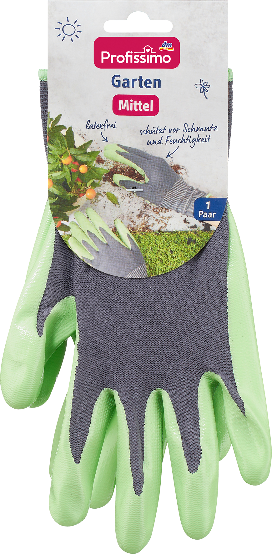 قفازات البستنة Profissimo (1 زوج) ، 1 قطعة