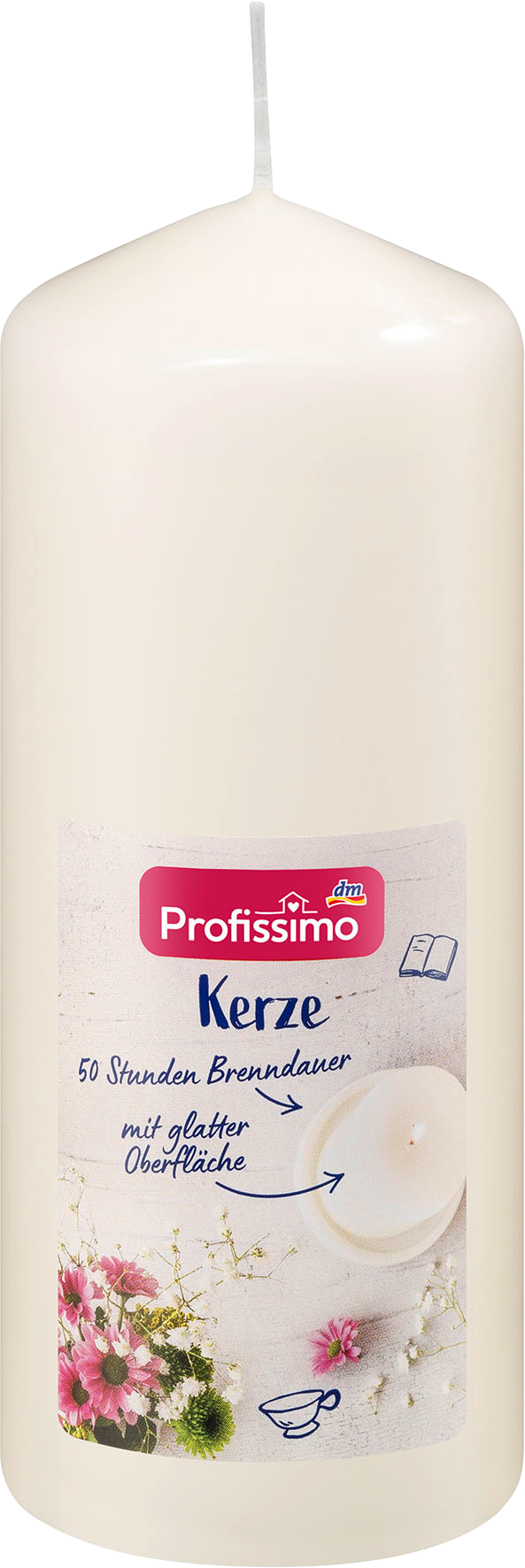 بروفيسيمو شمعة ناعمة 150/60 شمبانيا، 1 قطعة