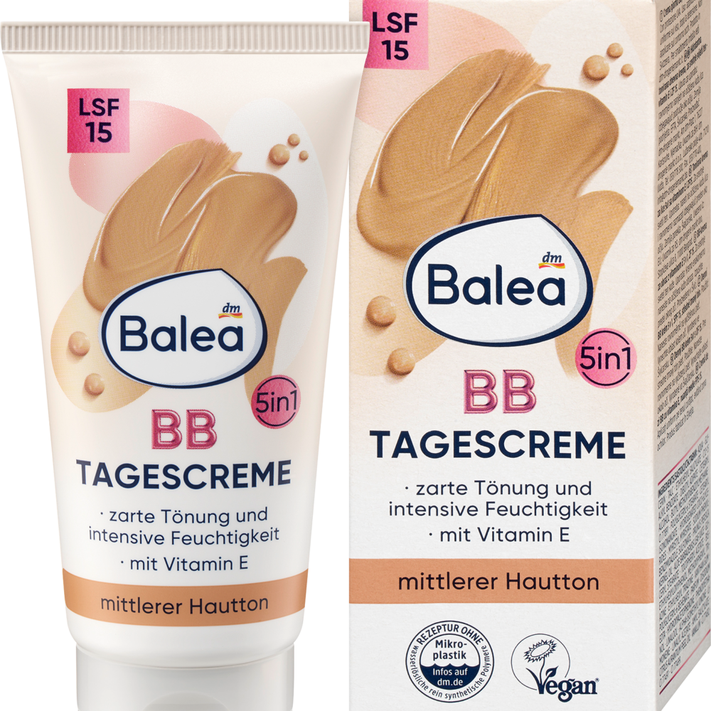 باليا كريم متوسط اللون للبشرة SPF 15، 50 مل