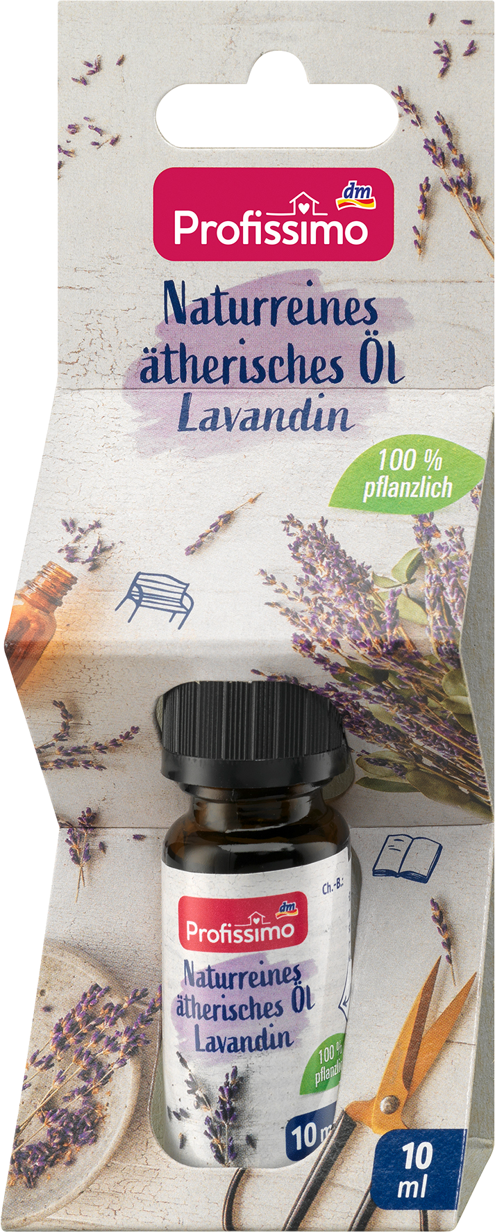 زيت لافاندين الطبيعي بروفيسيمو العطري، 10 مل