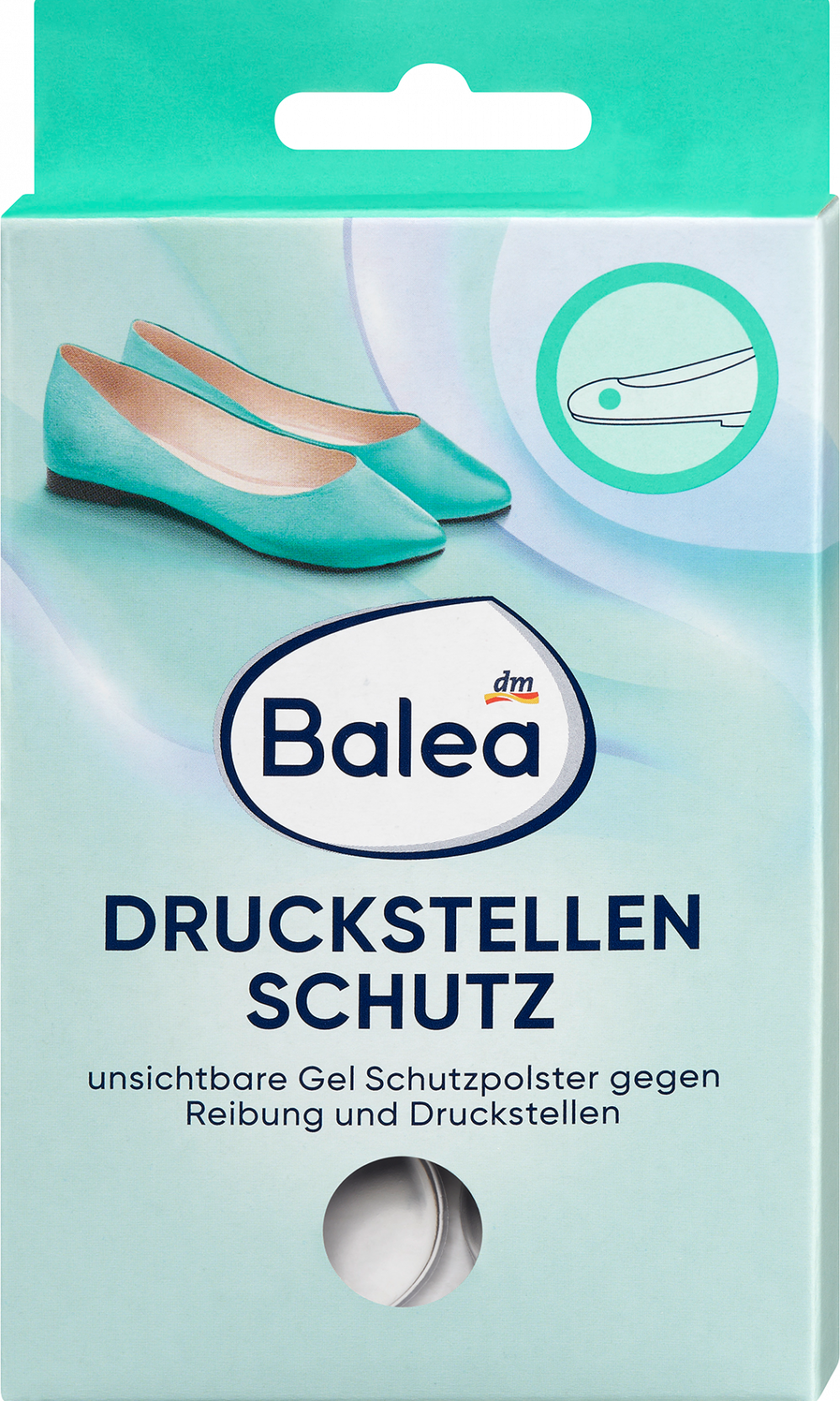 باليا وسادات جل للقدم لحماية نقطة الضغط ، 6 قطع