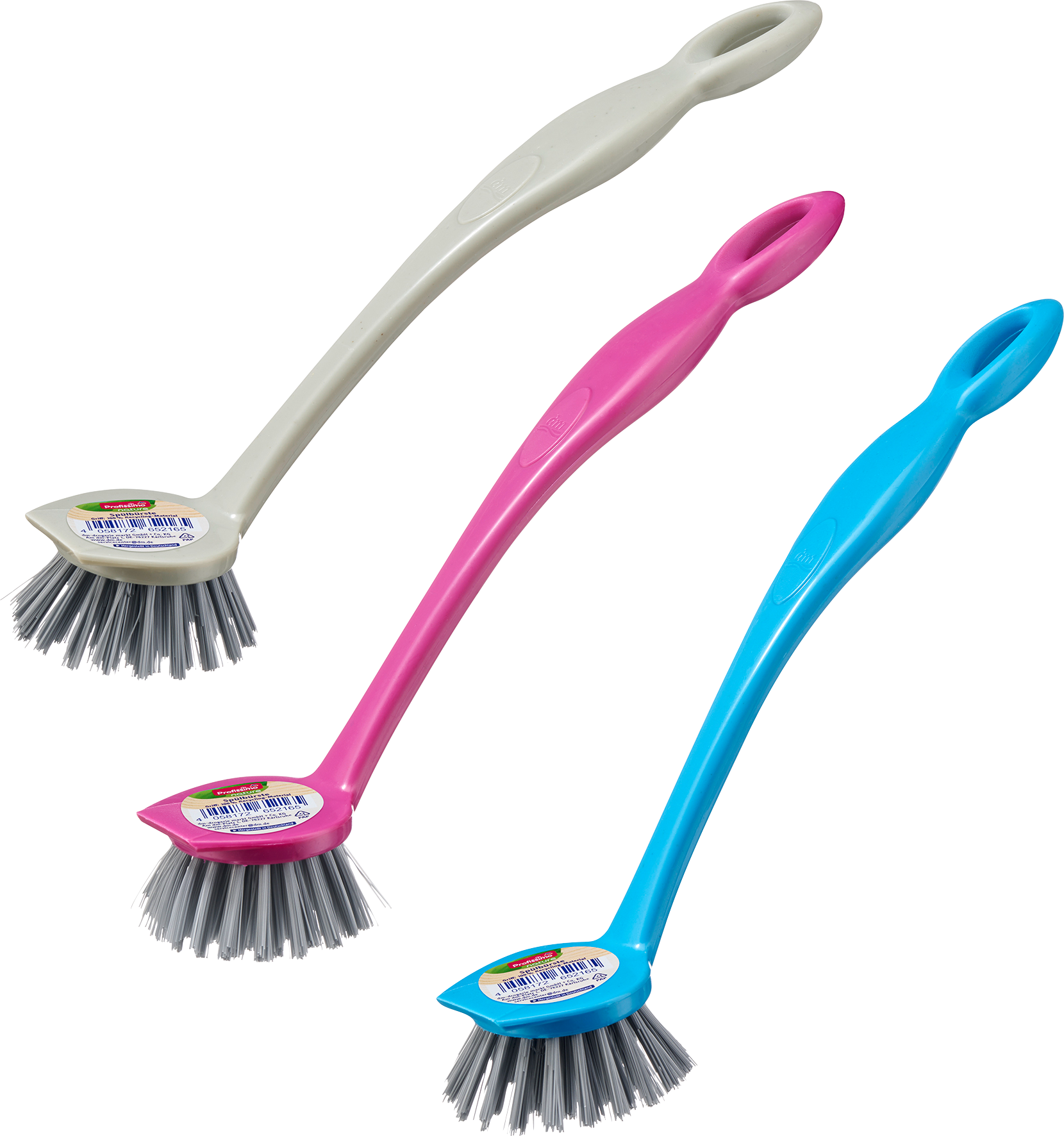 Profissimo فرشاة غسيل الصحون مستديرة طبيعية، 1 قطعة