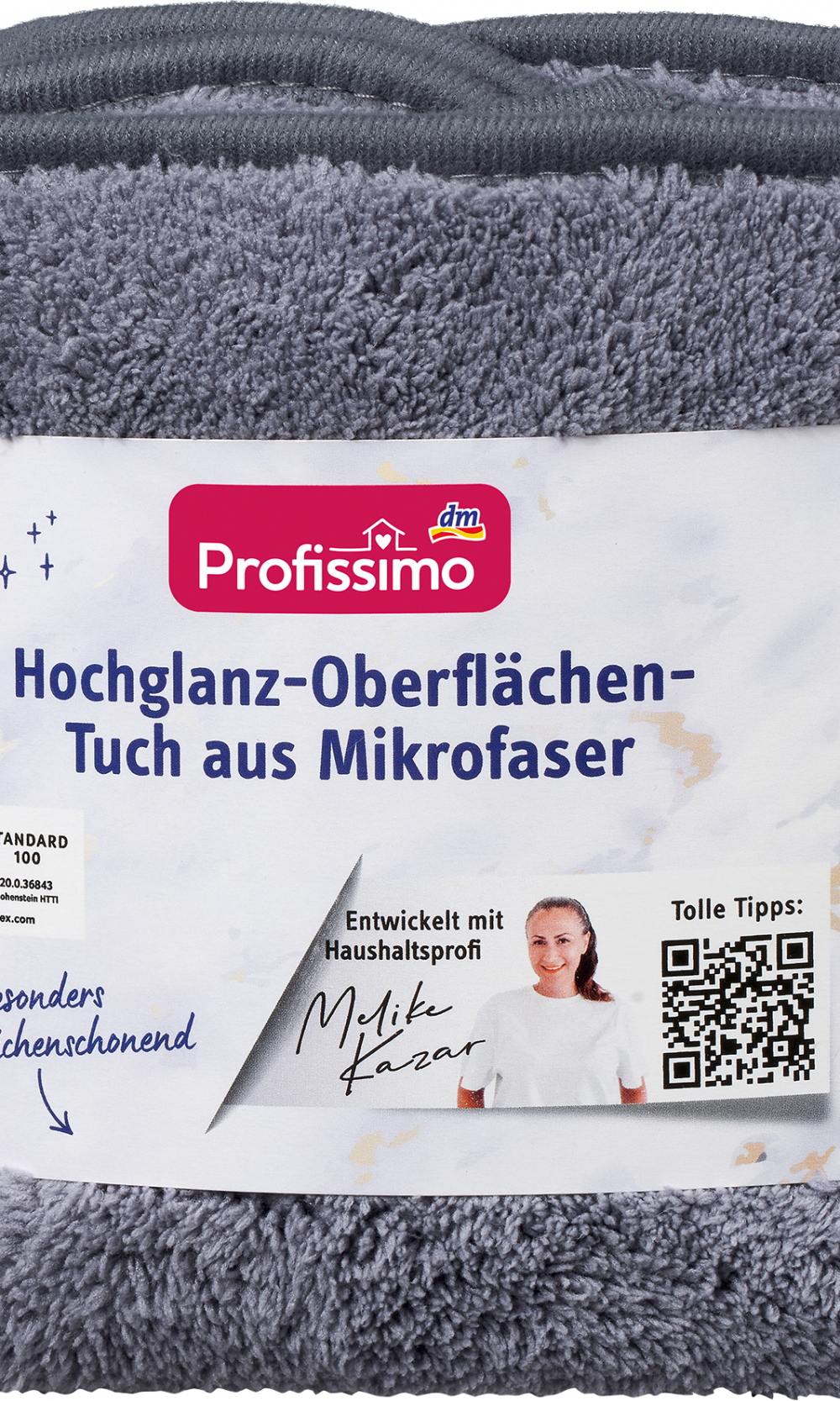 Profissimo قماش سطحي من الألياف الدقيقة عالية اللمعان ، 1 قطعة