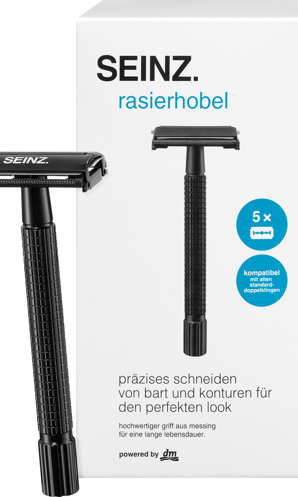 ساينز. ماكينة حلاقة أمان فراشة، أسود، 1 قطعة