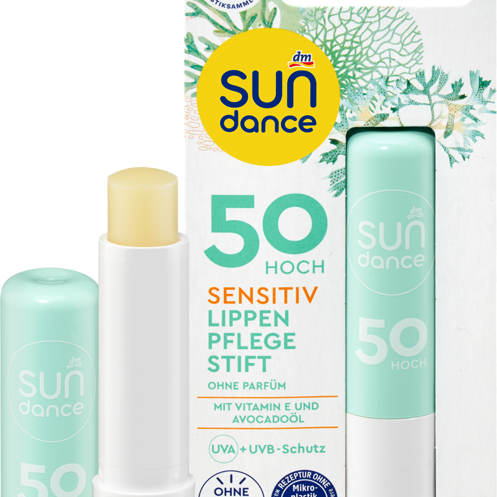 سندانس مرطب شفاه للبشرة الحساسة SPF 50، 4.8 جم