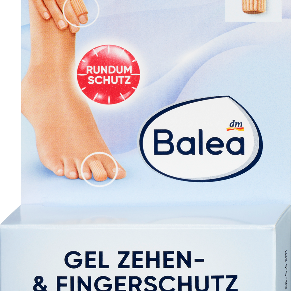 Balea جل حماية أصابع القدم والأصابع ، 2 جهاز طبي