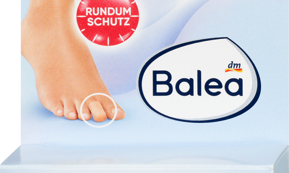 Balea جل حماية أصابع القدم والأصابع ، 2 جهاز طبي
