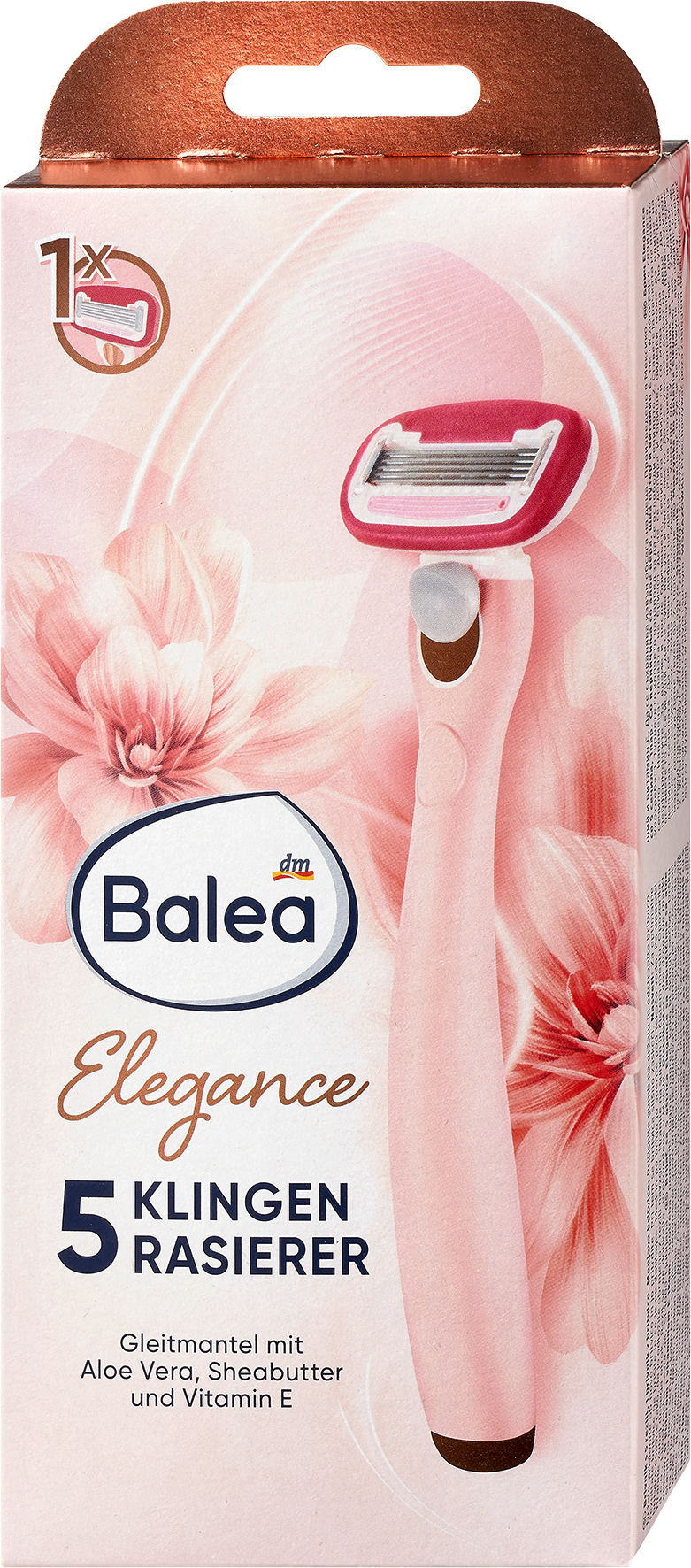 باليا ماكينة حلاقة 5 شفرات إليجانس، 1 قطعة