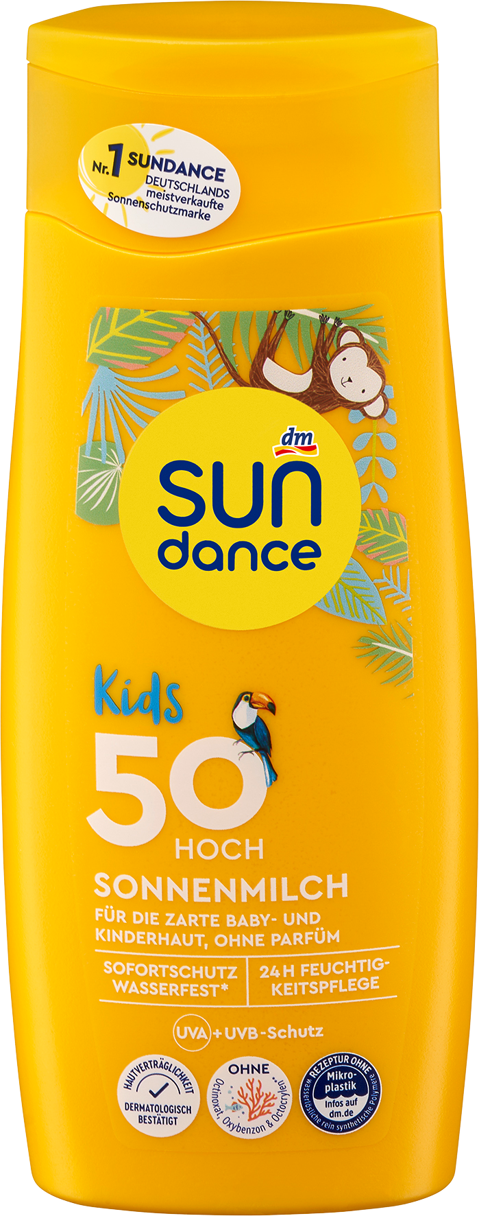 سوندانس صن ميلك للأطفال SPF 50، 200 مل