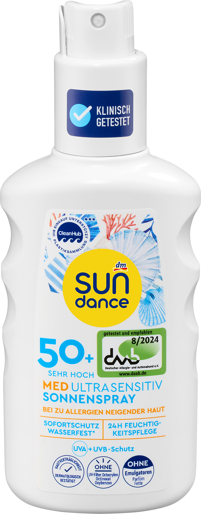 سوندانس بخاخ الشمس MED SPF فائق الحساسية 50+ ، 200 مل